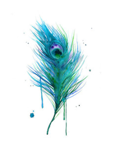 art-beautiful-colours-pastels-peacock-feather-Favim.com-419317_large