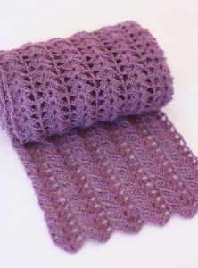 Crochet-Scarf-purple-color-2014